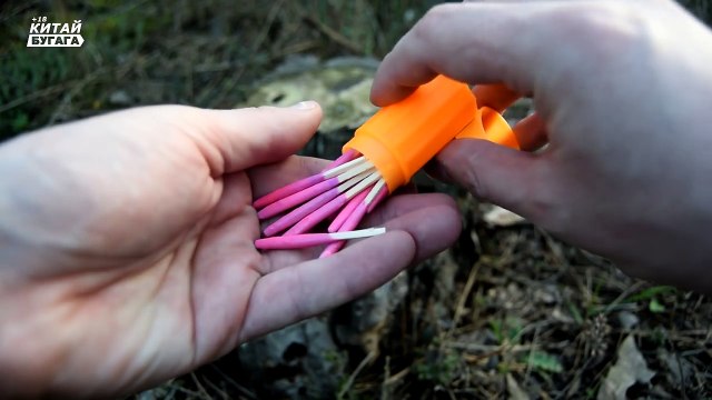 ШОК ! СУПЕР СПИЧКИ КОТОРЫЕ ГОРЯТ В ВОДЕ ? ЭТО РЕАЛЬНО ? - Китай БУГАГА