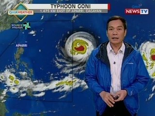 BT: Weather update as of 11:50 a.m. (August 18, 2015)