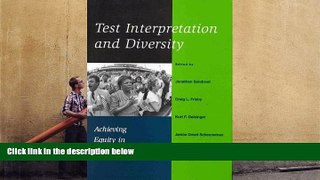 PDF [FREE] DOWNLOAD  Test Interpretation and Diversity: Achieving Equity in Assessment  [DOWNLOAD]