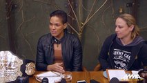 UFC 207: Amanda Nunes Media Lunch Scrum