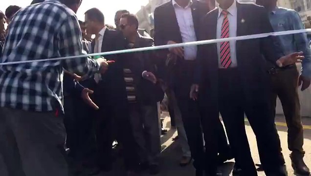 #Sindh Chief Minister Syed Murad Ali Shah inaugration ceremony of #Golimar Under Bypaas... (31 Jan 2017