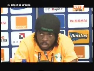 CAN 2013: Conférence de presse et réactions des joueurs apres la défaite contre le Nigéria