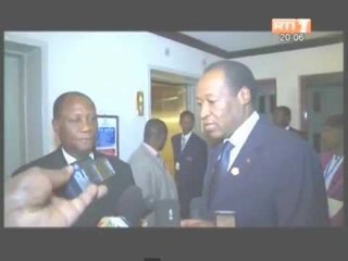 Ethiopie:Ouattara a échangé avec Ban Ki Moon, Blaise Compaoré et un émissaire du PR Russe