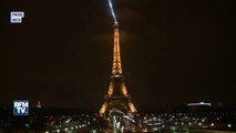 La Tour Eiffel s'éteint en hommage aux victimes de Québec