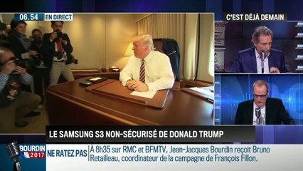La chronique d'Anthony Morel : Le téléphone non sécurisé de Donald Trump lève les inquiétudes - 31/01