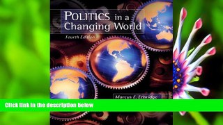 READ book Politics in a Changing World Marcus E. Ethridge Pre Order