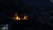 Grand Theft Auto V- Cops Down A Hill