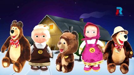 FROZEN AND MASHA TOYS Finger Family Collection Nursery Rhymes For Kids