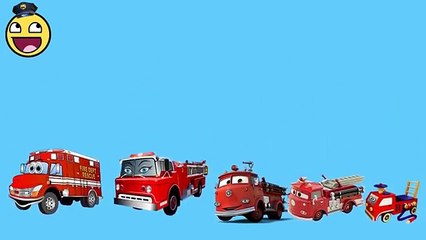 English Rhymes | Fire Engine 2D Finger Family | Finger Songs