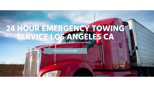 Tow Truck Los Angeles Towing Service