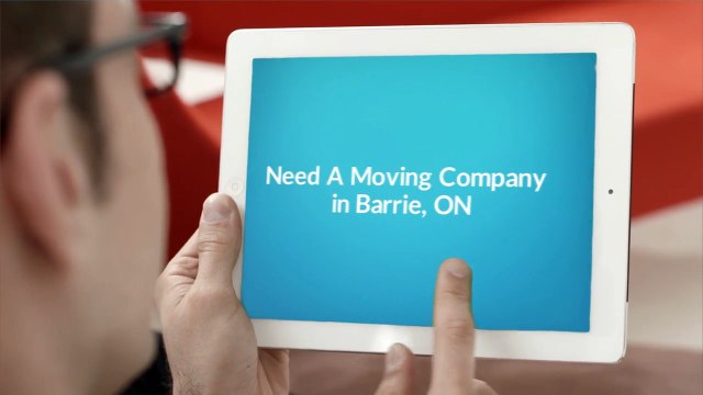 Barrie Movers : Local Moving Company