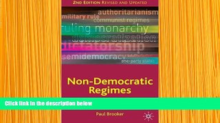 EBOOK ONLINE Non-Democratic Regimes: Second Edition (Comparative Government and Politics) Paul