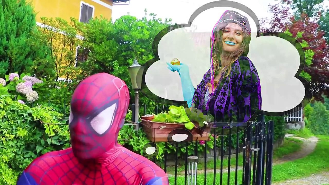 SPIDERHULK Vs JOKERHULK! Frozen Elsa KIDNAPPED w Spiderman Hulk & Joker! Superhero fun