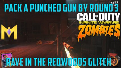 Rave In The Redwoods Glitches - *EASY* Pack-A-Punched Gun BY Round 3 - "Instant Pack A Punch Glitch"