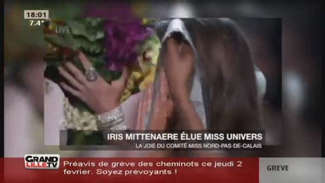 Iris Mittenaere élue Miss Univers