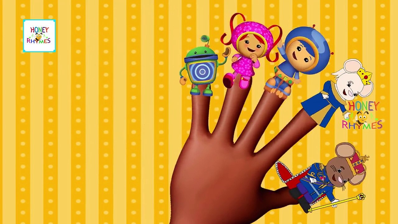 Finger Family Team Umizoomi Nursery Rhymes for Children | Finger Family Kids Children Songs