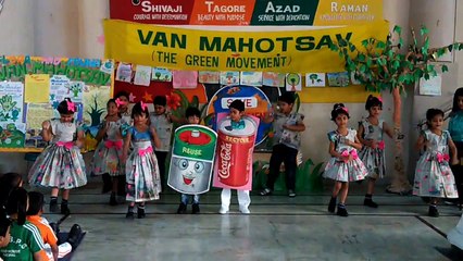SBBPS KIds Celebrating Van Mahotsav (The Green Movement)