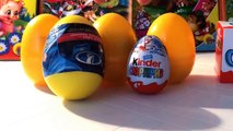 Киндеры сюрпризы на русском языке тачки Unboxing Kinder Surprise Eggs Cars