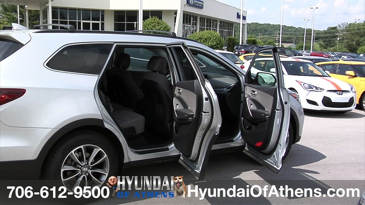 2017 Hyundai Santa Fe with V-6  Athens, GA - Bold Style & V-6 Power  in stock at Hyundai of Athens, GA