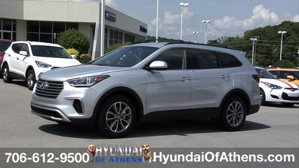 2017 Hyundai Santa Fe with V-6  Athens, GA - Power & Cargo Space in stock at Hyundai of Athens, GA