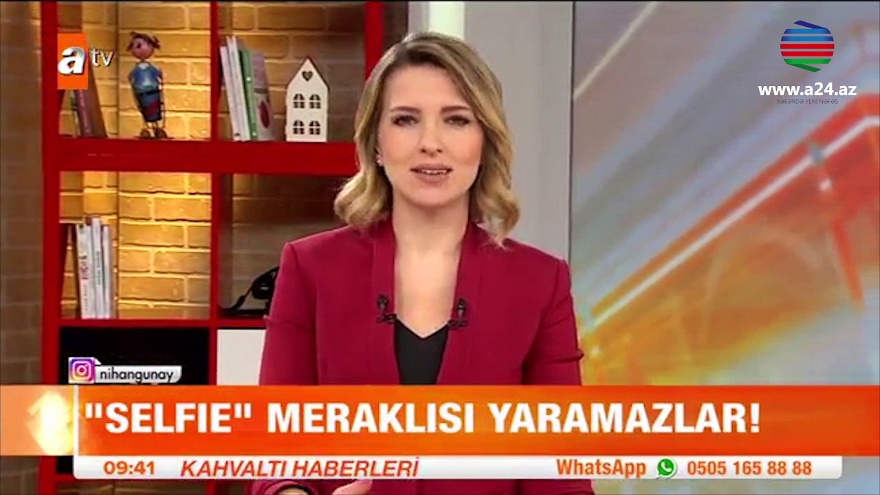 Heyvanlarla selfi...