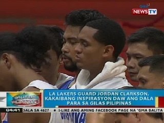 L.A. Lakers guard Jordan Clarkson, kakaibang inspirasyon daw ang dala para sa Gilas Pilipinas