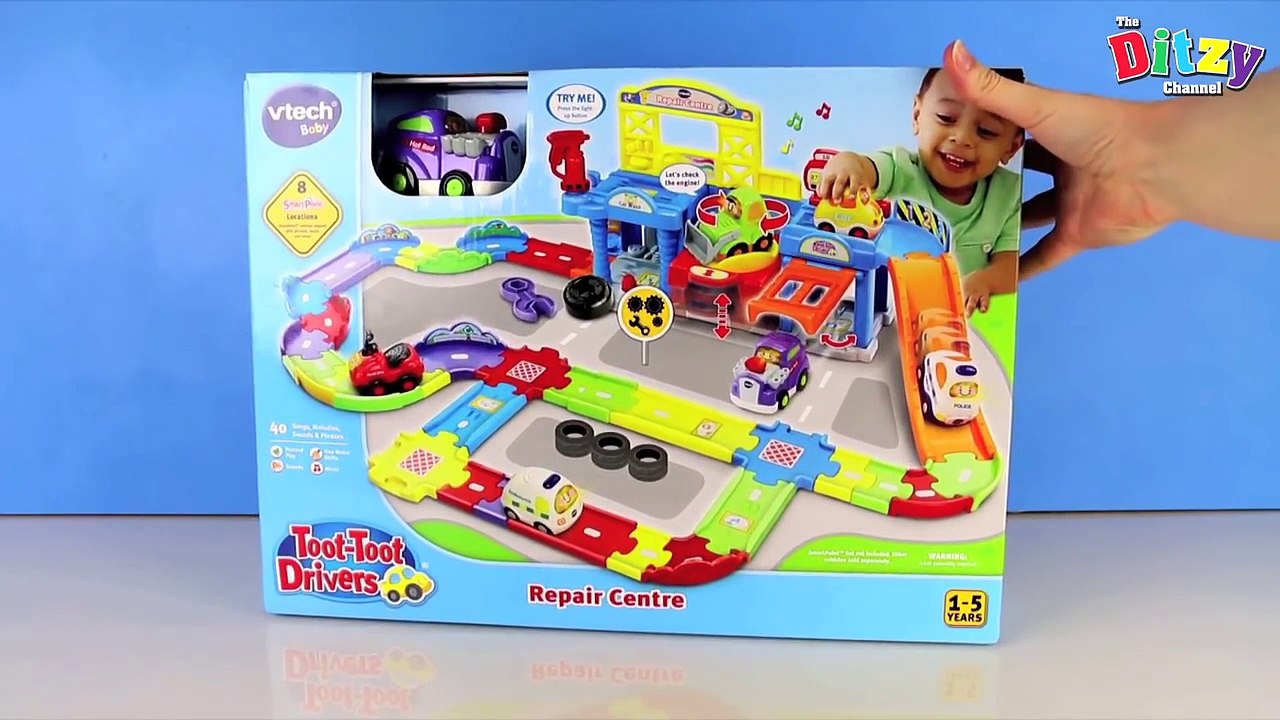 V-TECH BABY | TOOT TOOT DRIVER | Repair Centre toy unboxing, review & play