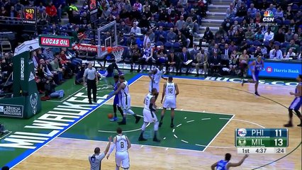 Highlights - Le record en carrière au scoring de Chasson Randle face aux Bucks (2nd match) - (16/01/2017)