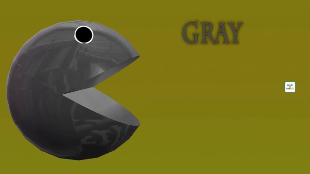 Цвета леденец Пакман 3Д песни цвета | учим цвета для детей дети обучения видео