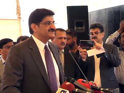 (..... SOT - 3....) CM Sindh SYED MURAD ALI SHAH Inauguration of Golimar Underpass.... 31st Jan 2017 Tuesday
