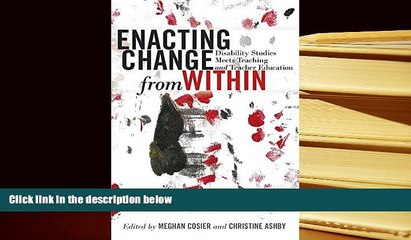 PDF  Enacting Change from Within: Disability Studies Meets Teaching and Teacher Education