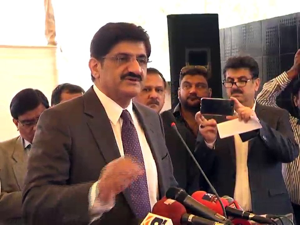 (...SOT-4...) Chief Minister #Sindh SYED MURAD ALI SHAH Inauguration of Golimar Underpass....  31st Jan 2017 Tuesday