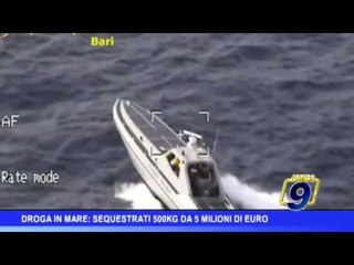 Droga in mare, sequestrati 500 kg da 5 milioni di euro