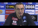 Napoli-Palermo 1-1 - Sarri in conferenza stampa (30.01.17)