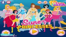 Super Princesses - Super Frozen Elsa - Super Anna - Super Snow White - All Princess Super Woman