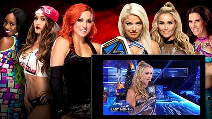 WWE ROYAL RUMBLE 2017 Team Alexa Bliss vs Team Becky Lynch