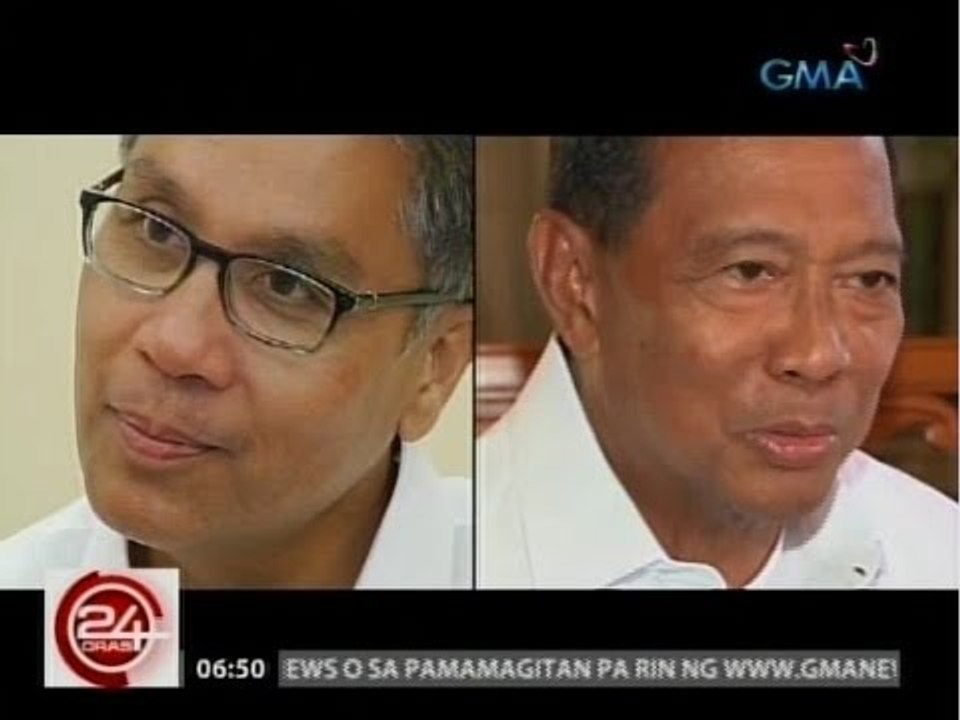 24Oras: Sec. Roxas, lamang kay VP Binay sa survey na kinomisyon ng LP