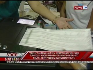 SONA: Confirmation sa appointment ni Comelec Chairman Andres Bautista, naharang
