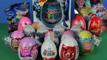 20 MEGA SURPRISE EGG PARTY Disney MLP Marvel DC Peppa Pig Frozen Kinder Huevos sorpresa by DTSE