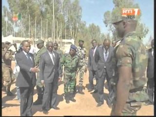 Reconquête du Nord Mali Charles Koffi Diby a conduit la délégation de la CEDEAO à Bamako