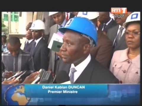 Le Premier ministre Daniel Kablan Duncan a entamé une visite des edifices publics et privés