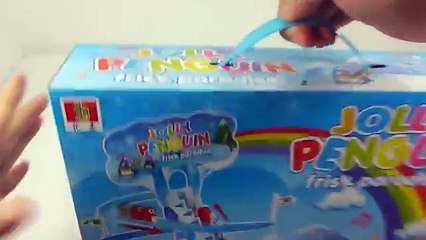 Penguin Frisk Paradise Kids Jolly Toys Play Doh Learn Colors Glitter Slime Clay
