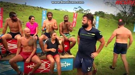 Survivor 2017 - Serhat Eser'e Saldırdı! Büyük Kavga