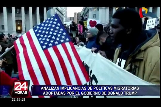 Analizan implicancias de políticas migratorias adoptadas por gobierno de Trump