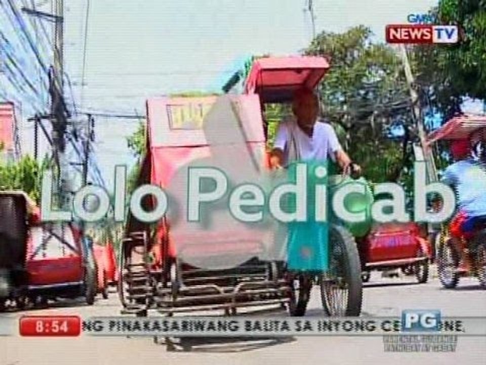 GoodNews: Lolo Pedicab