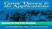 Download [PDF] Game Theory and its Applications: In the Social and Biological Sciences