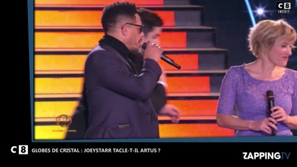 Globes de cristal : JoeyStarr clashe Artus sur scène, malaise dans la salle (Vidéo)