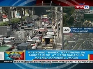 Mga sasakyang nakahinto sa EDSA, nasampolan ng mga taga-MMDA at PNP-HPG