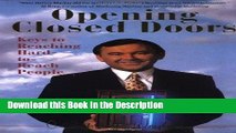 Download [PDF] Opening Closed Doors: Keys To Reaching Hard-To-Reach People New Book