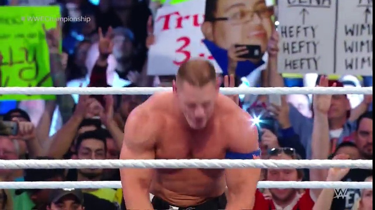 John Cena Became 16th Times World Champion
